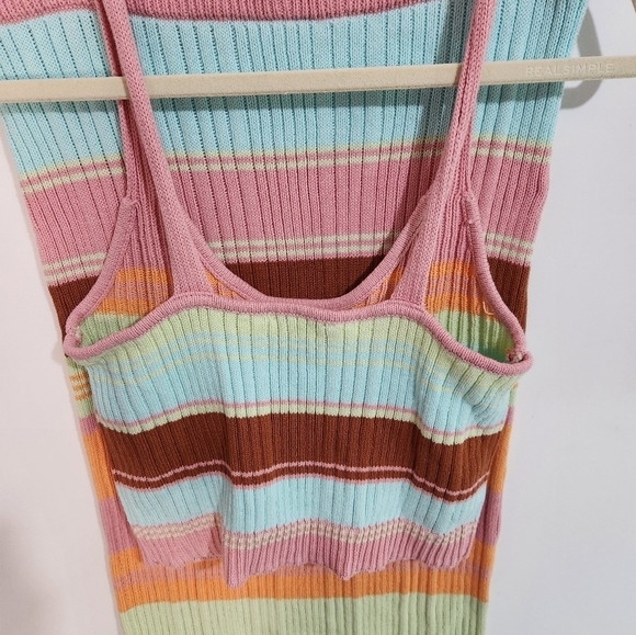 Freshman 1996 2 piece knit cotton ribbed top and skirt, size medium - Picture 3 of 12